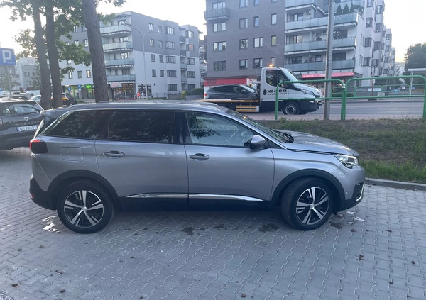 Peugeot 5008 cena 68900 przebieg: 143000, rok produkcji 2019 z Ząbki małe 121